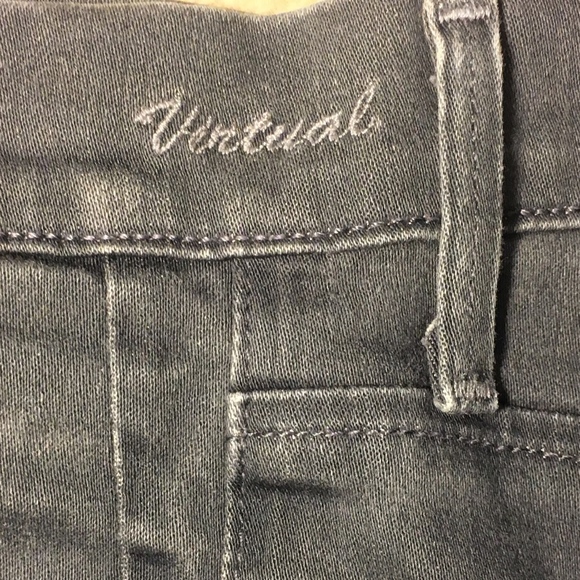 Goldsign Virtual Skinny Jeans In Smoke 